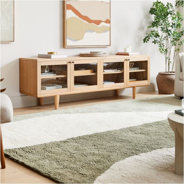 Modern Wave Shag Rug 6' x 9' thumbnail 2