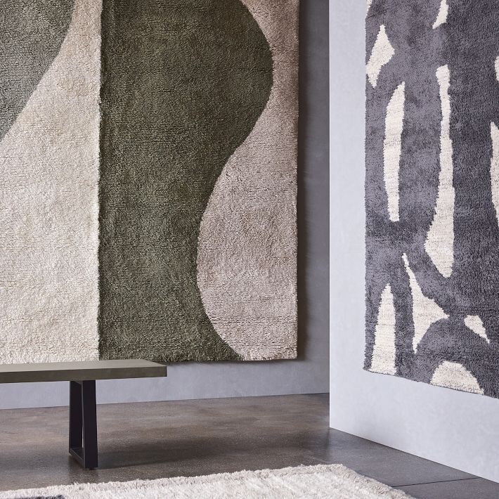 Modern Wave Shag Rug 6' x 9' thumbnail 4