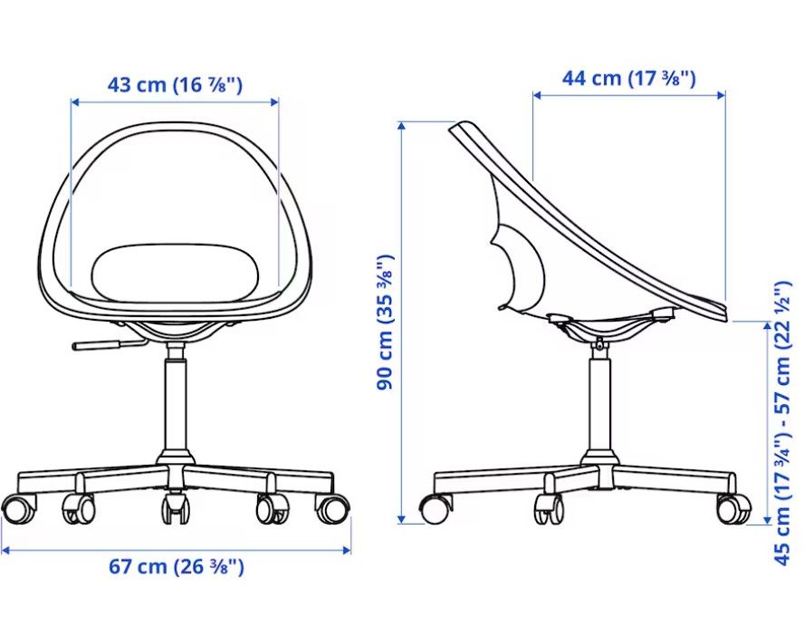 LOBERGET MALSKAR Swivel Chair thumbnail 3