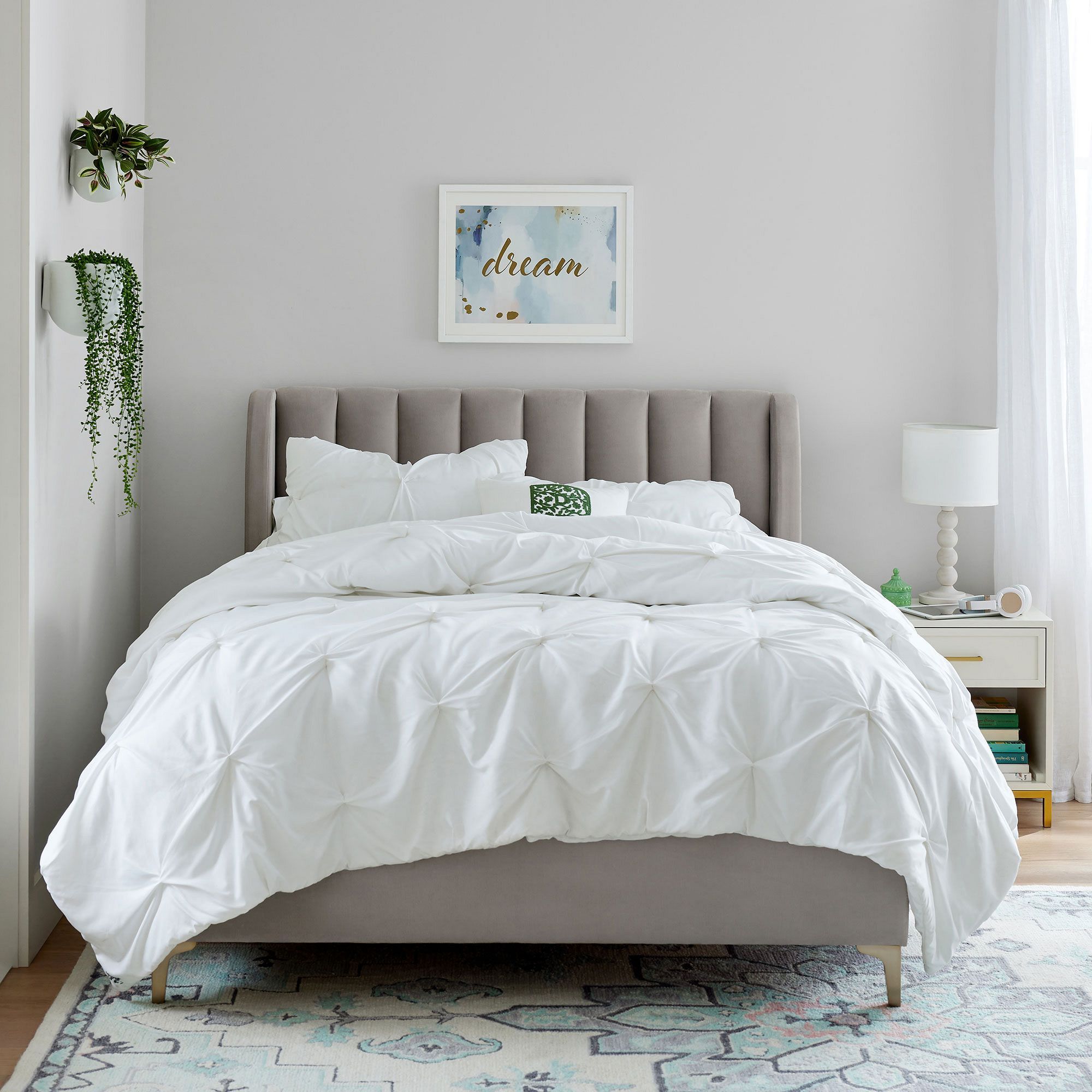 Avalon Channel Stitch Upholstered 4 Drawer Storage Bed_Full thumbnail 2