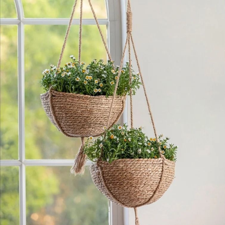 Tierney Hanging Planter Set of 2 thumbnail 2