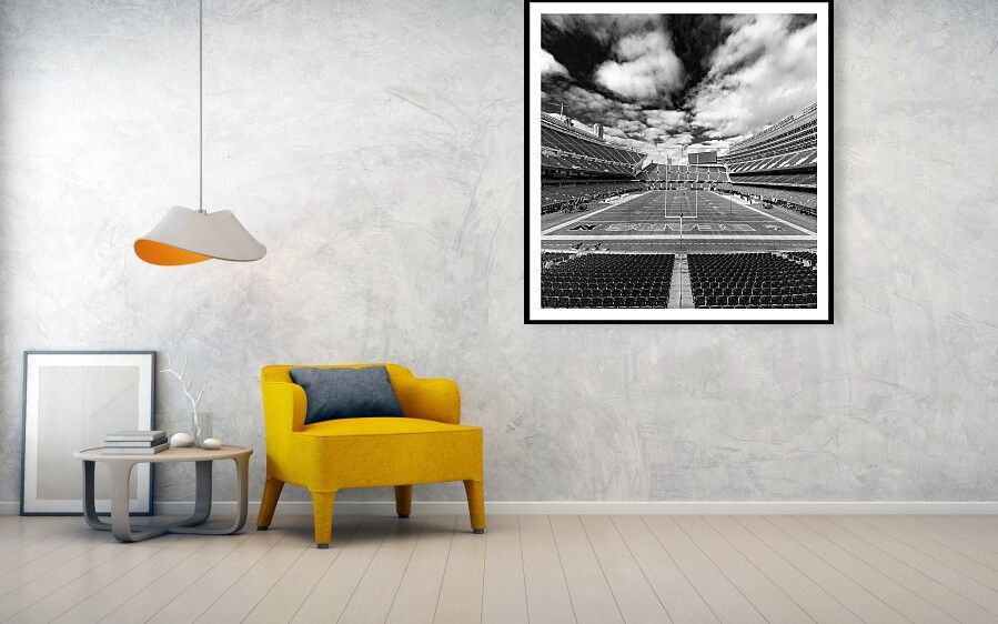Chicago Bears Framed Print-45"x48" thumbnail 3