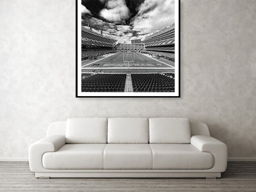 Chicago Bears Framed Print-45"x48" thumbnail 4