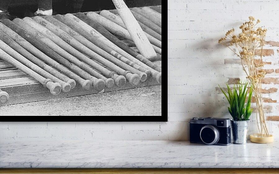 Hack Wilson and Rogers Hornsby Art Print-60"x48" thumbnail 2