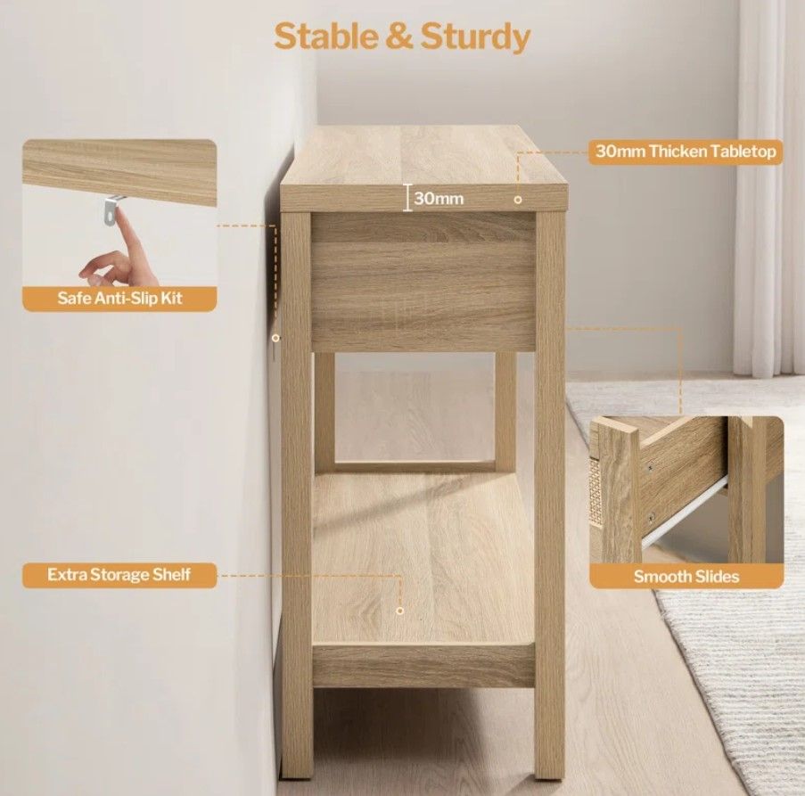 Tonica 39.4'' Console Table thumbnail 4
