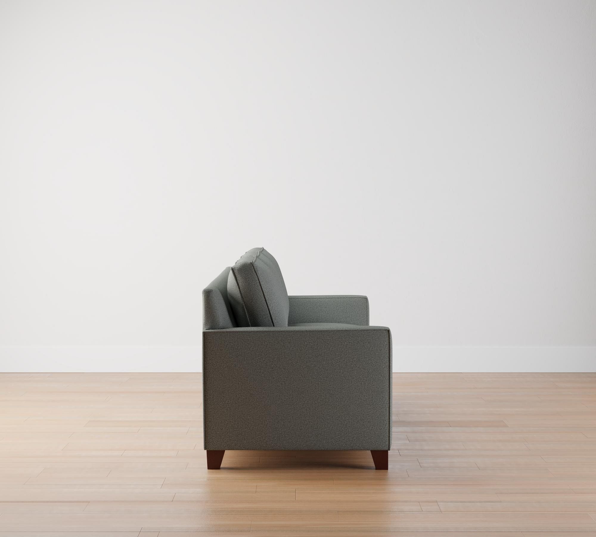 Cameron Square Arm Sleeper Sofa with Memory Foam Mattress thumbnail 2
