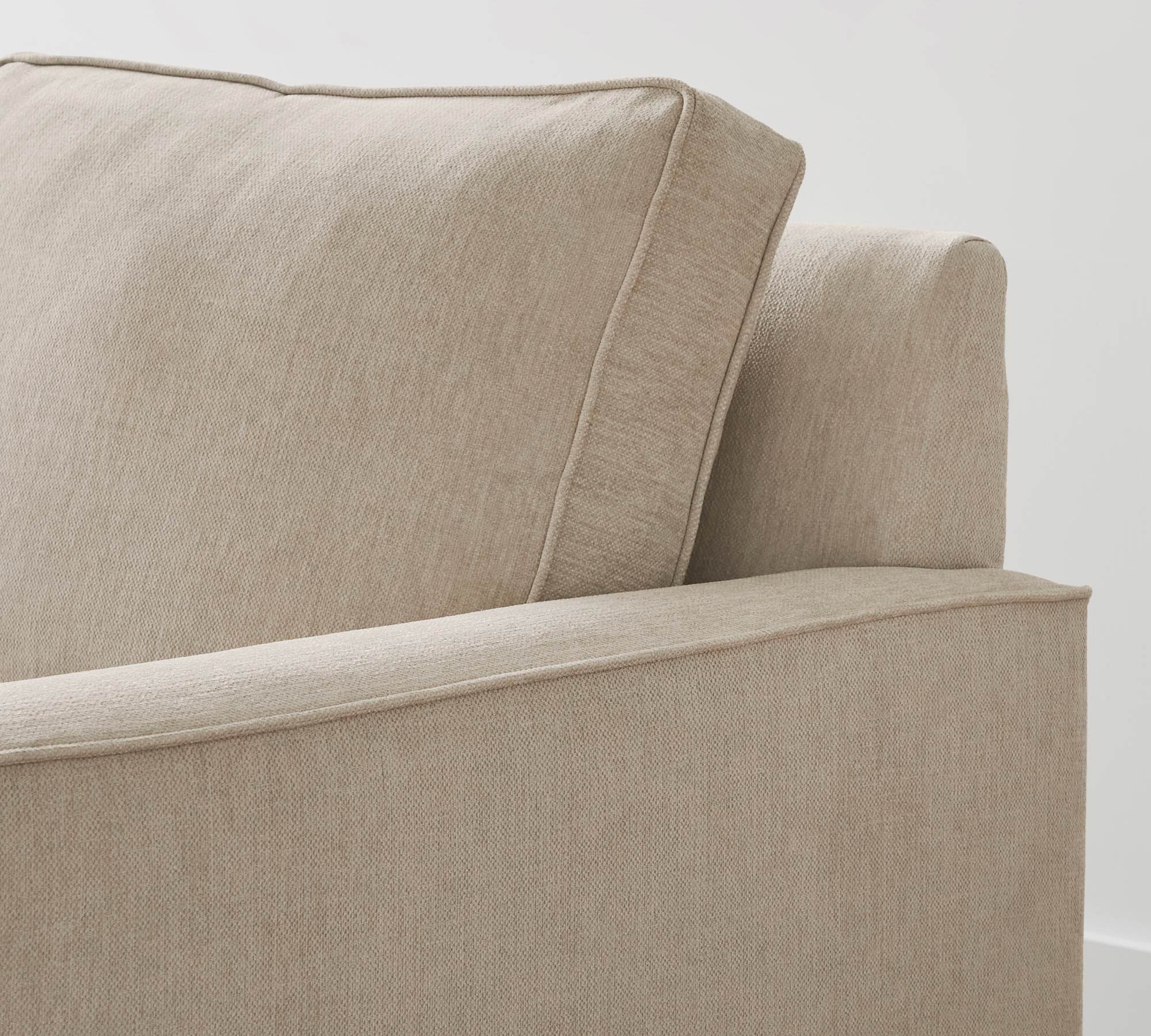 Cameron Square Arm Sleeper Sofa with Memory Foam Mattress thumbnail 3