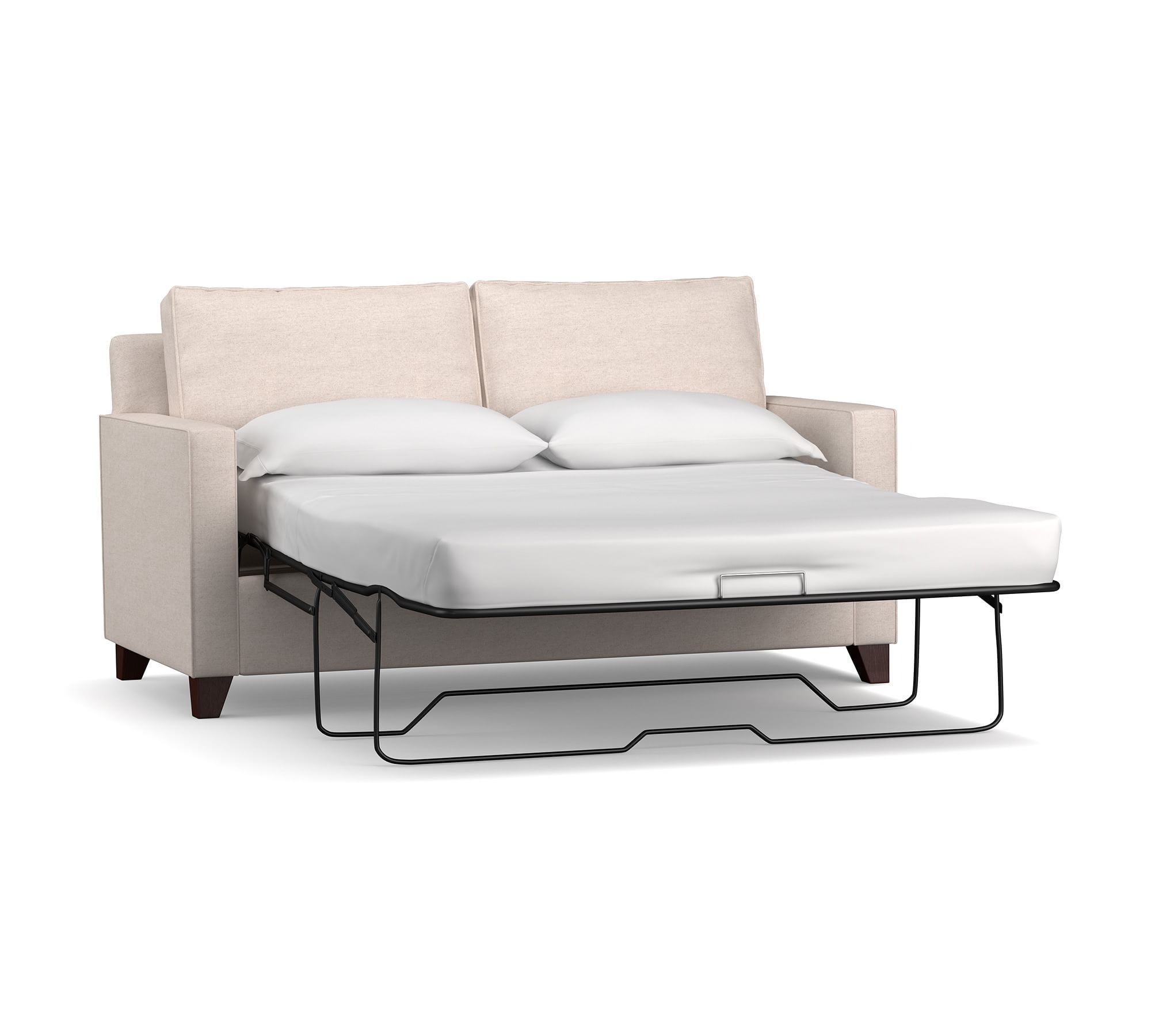 Cameron Square Arm Sleeper Sofa with Memory Foam Mattress thumbnail 5