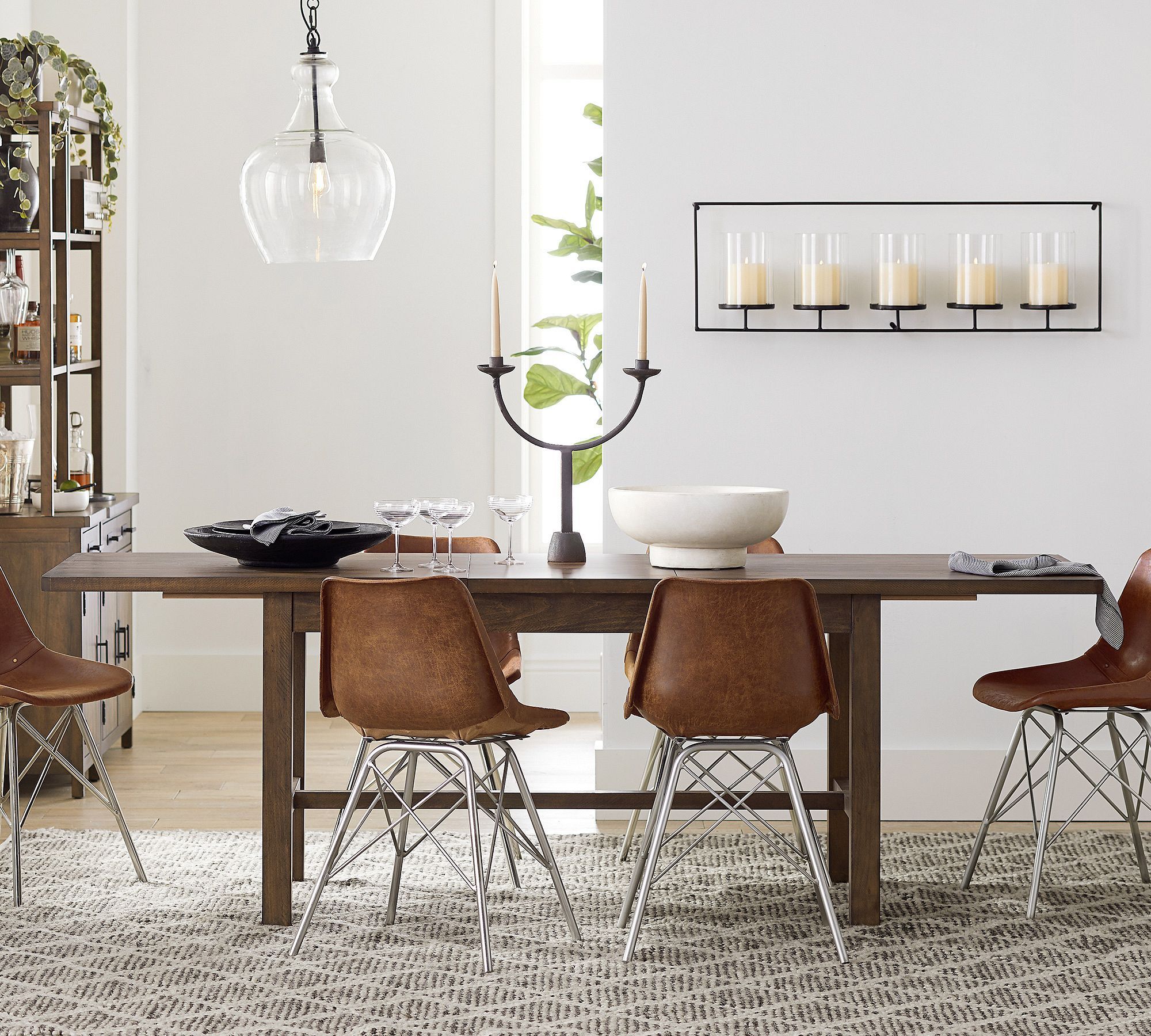 Mateo Extendable Dining Table (73"-91") thumbnail 2