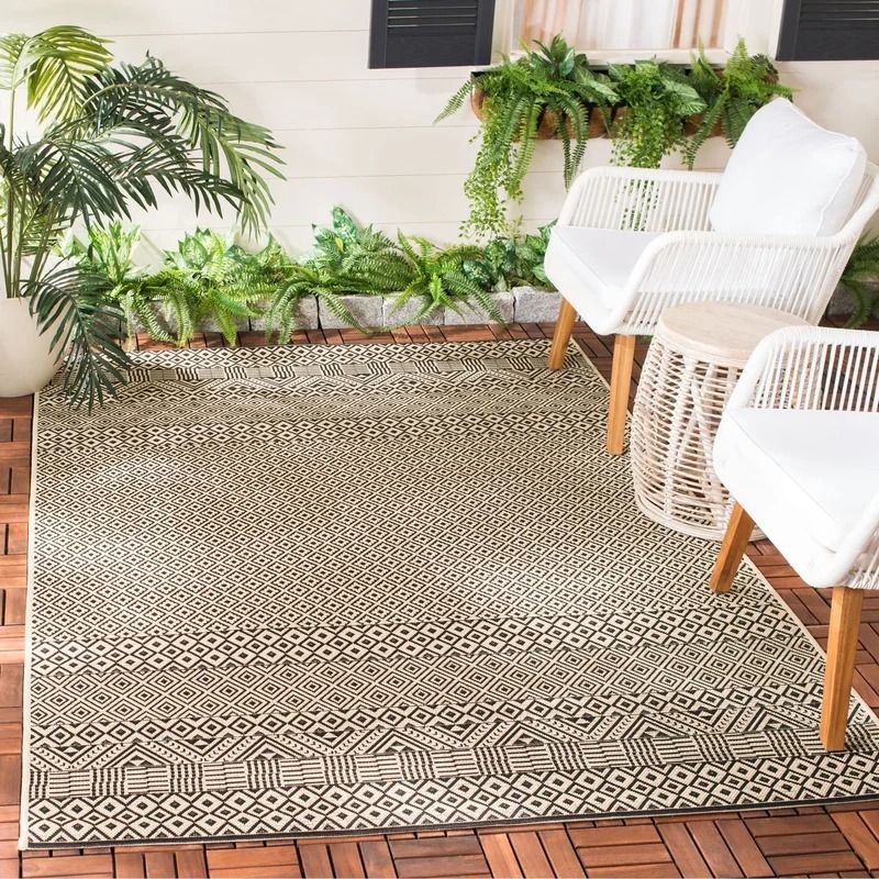 Arneshia Geometric Rug 8'x11' thumbnail 2