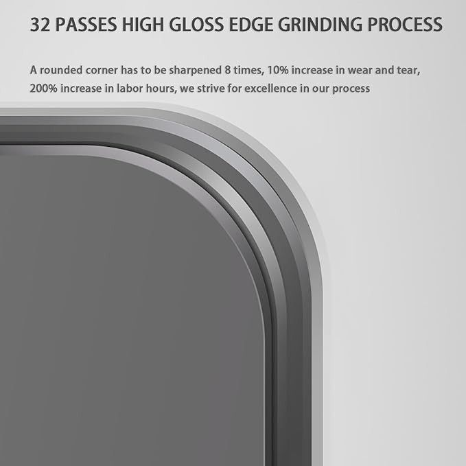 LED Arch Bathroom Mirror For Living Room Bathroom 50x70 thumbnail 4