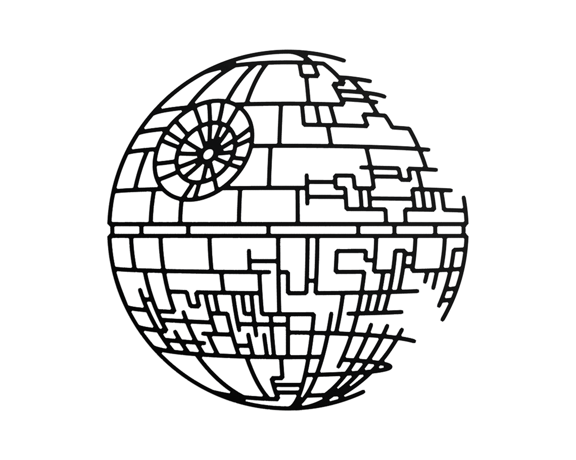 Death Star Metal Decor thumbnail 3