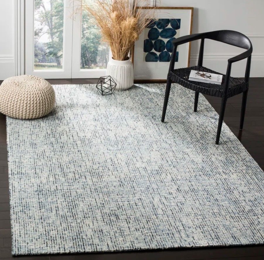 Hand Tufted Wool Rug_Blue Charcoal thumbnail 2