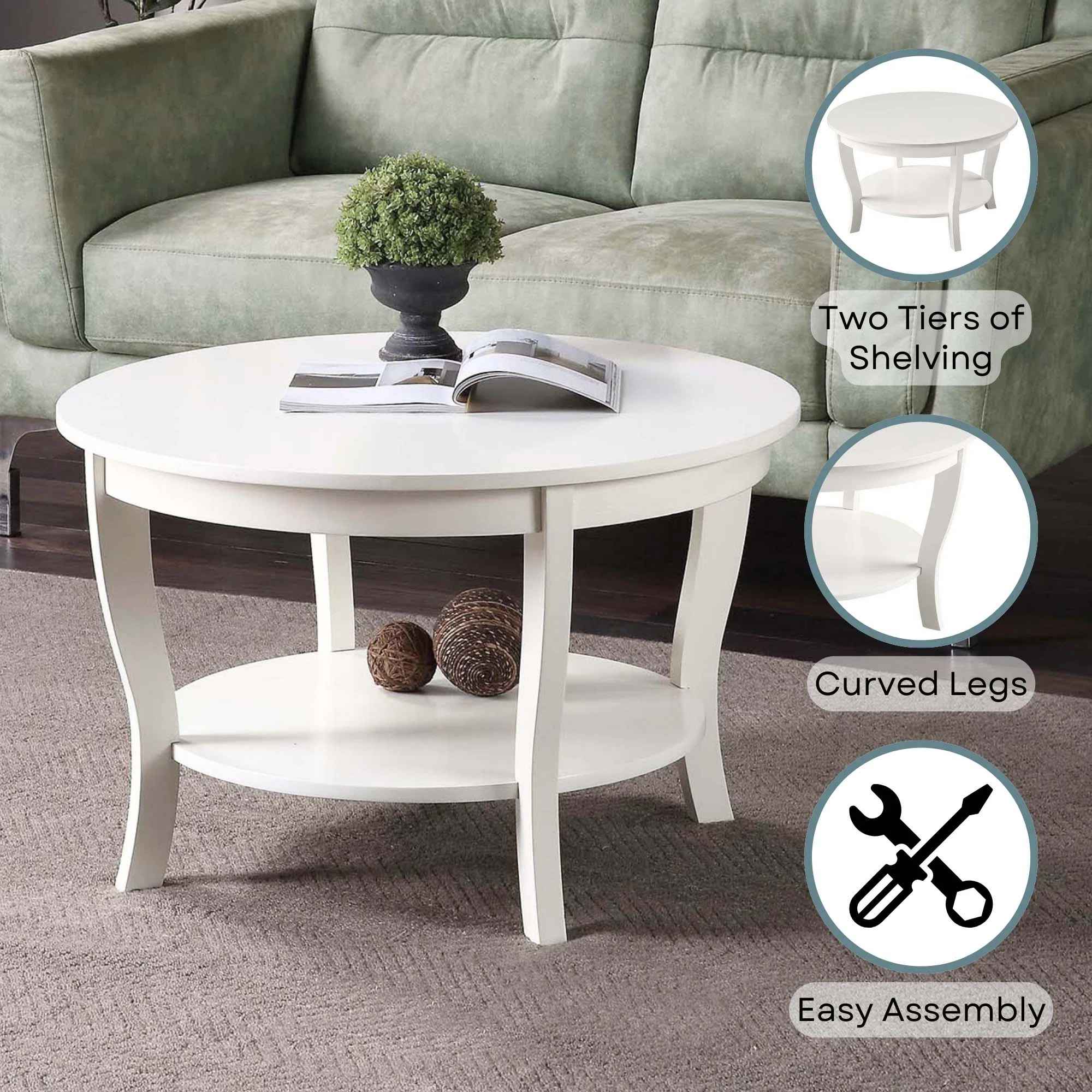 Pennels Coffee Table with Shelf thumbnail 3