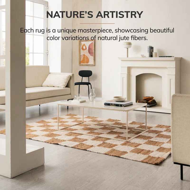 Madalene Hand Loomed Jute Sisal Rug-8'x10' thumbnail 4