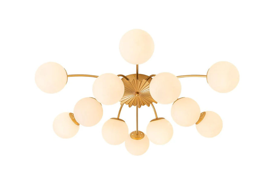 Blossom 12 Light Semi Flush Chandelier thumbnail 2