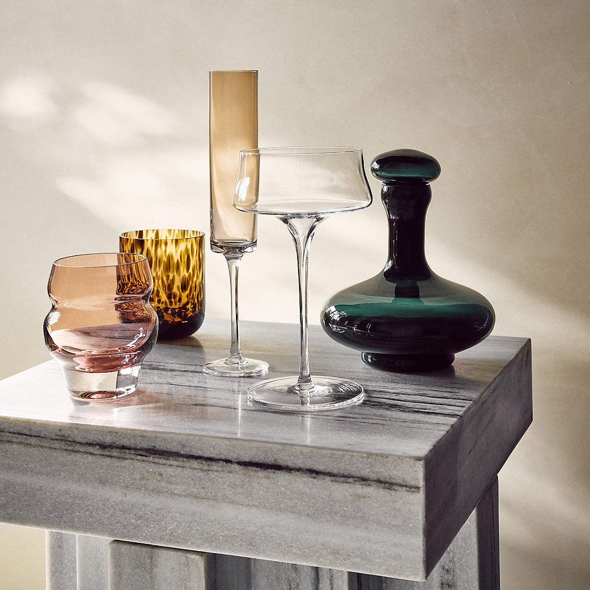 Domenica Glass Decanter thumbnail 2