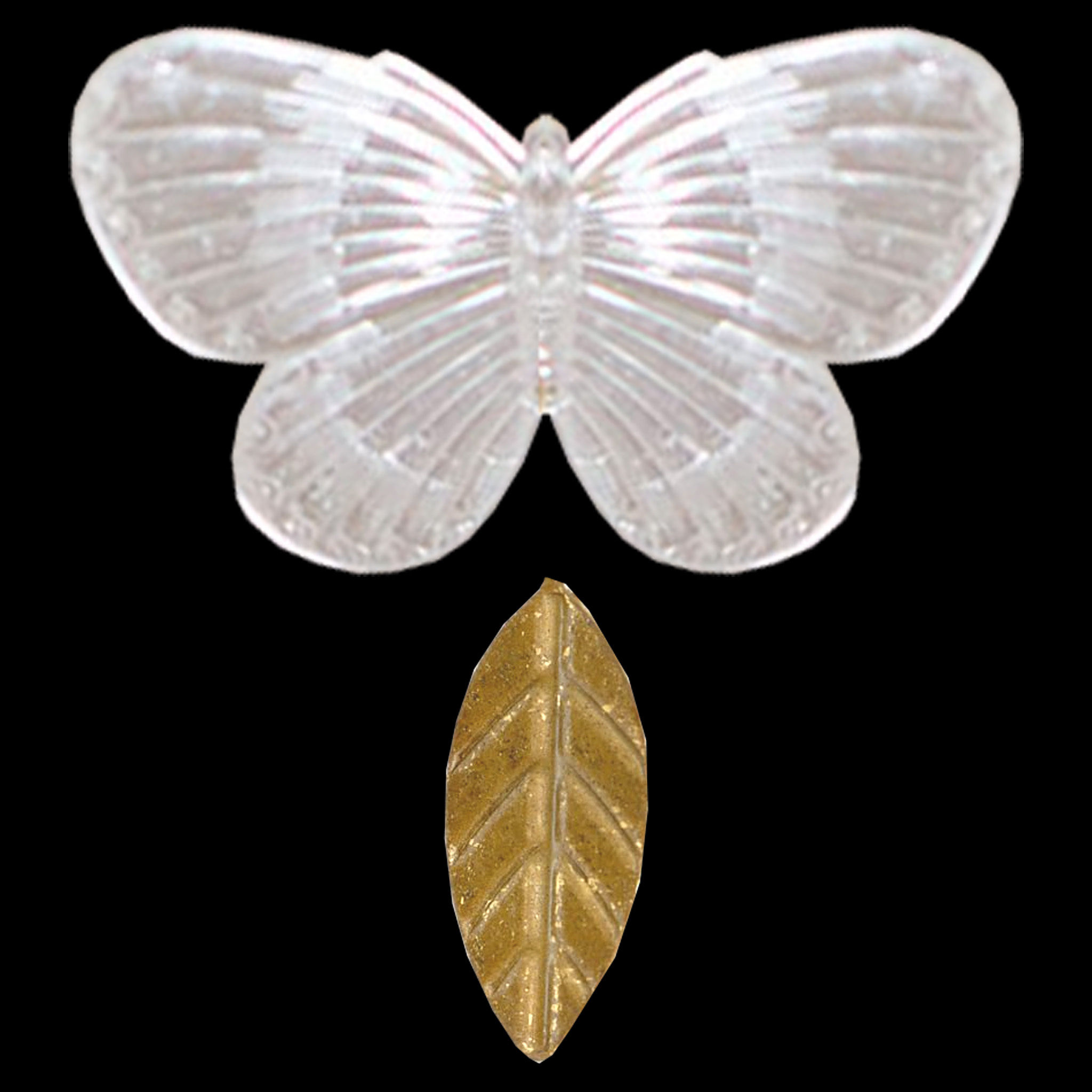 Monique Lhuillier Crystal Vine Butterfly Mobile thumbnail 6