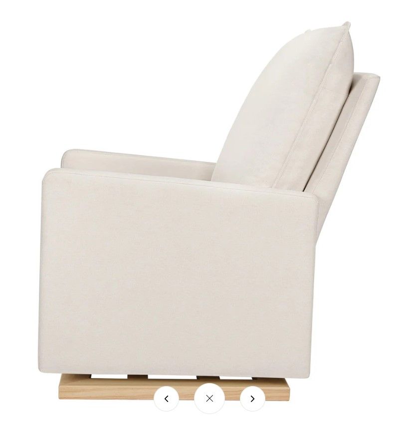 Cali Pillowback Chair and a Half Glider thumbnail 3
