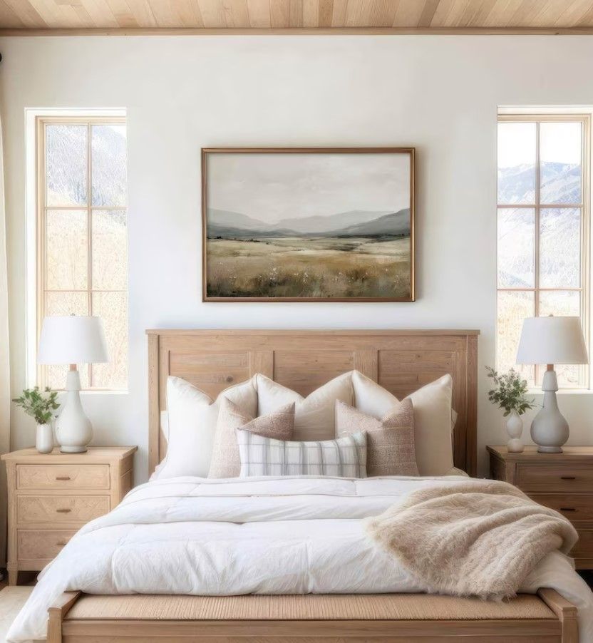 Plank and Pillow Landscape Art Print thumbnail 2