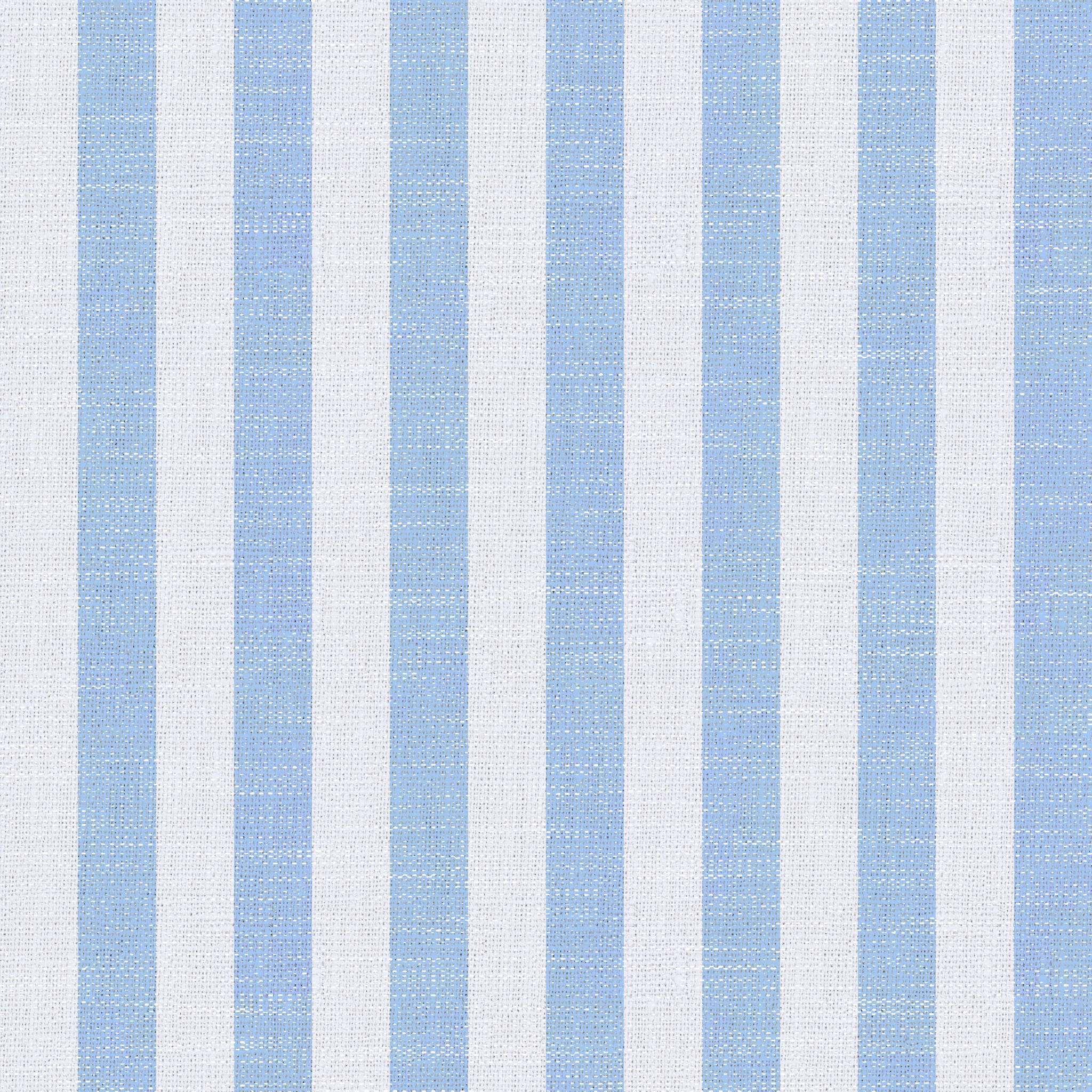 Bell Blue Striped Ottoman thumbnail 6