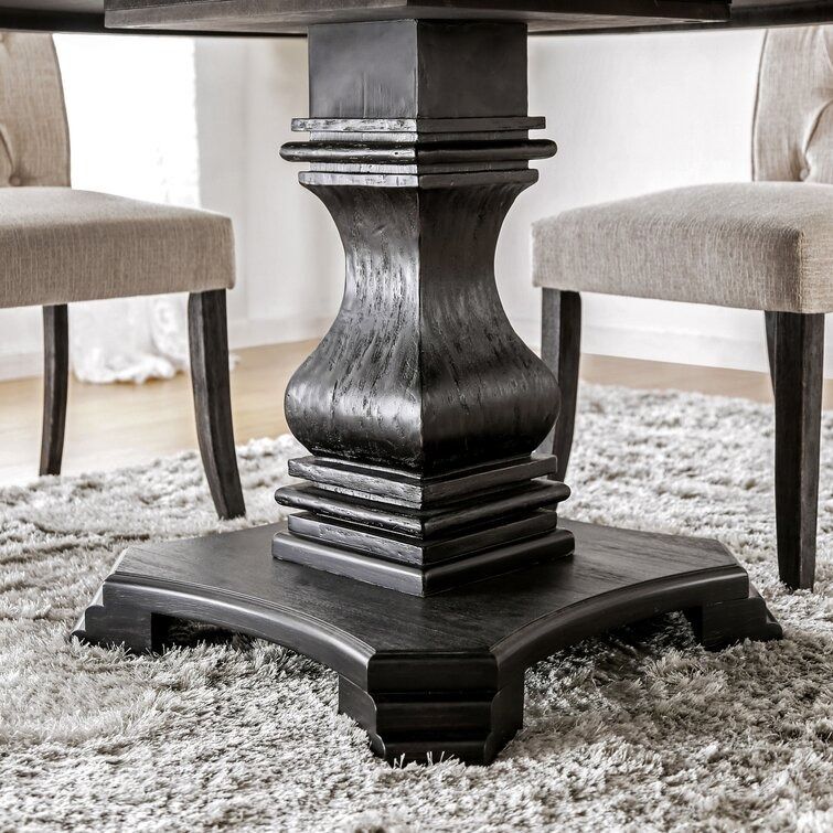 Black Round Dining Table thumbnail 3