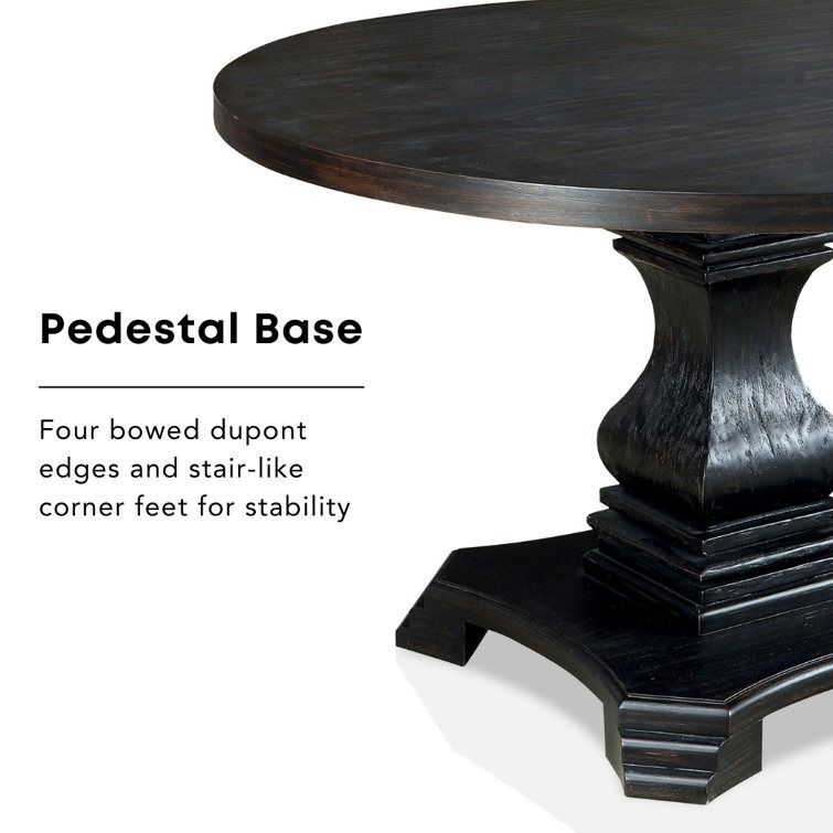 Black Round Dining Table thumbnail 8