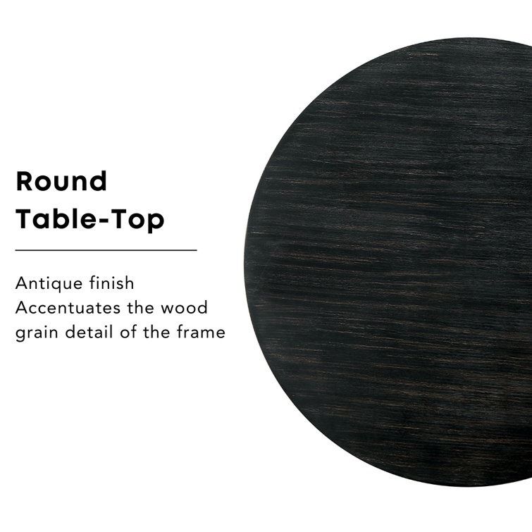 Black Round Dining Table thumbnail 9