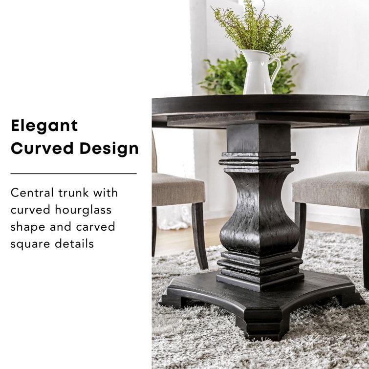 Black Round Dining Table thumbnail 10