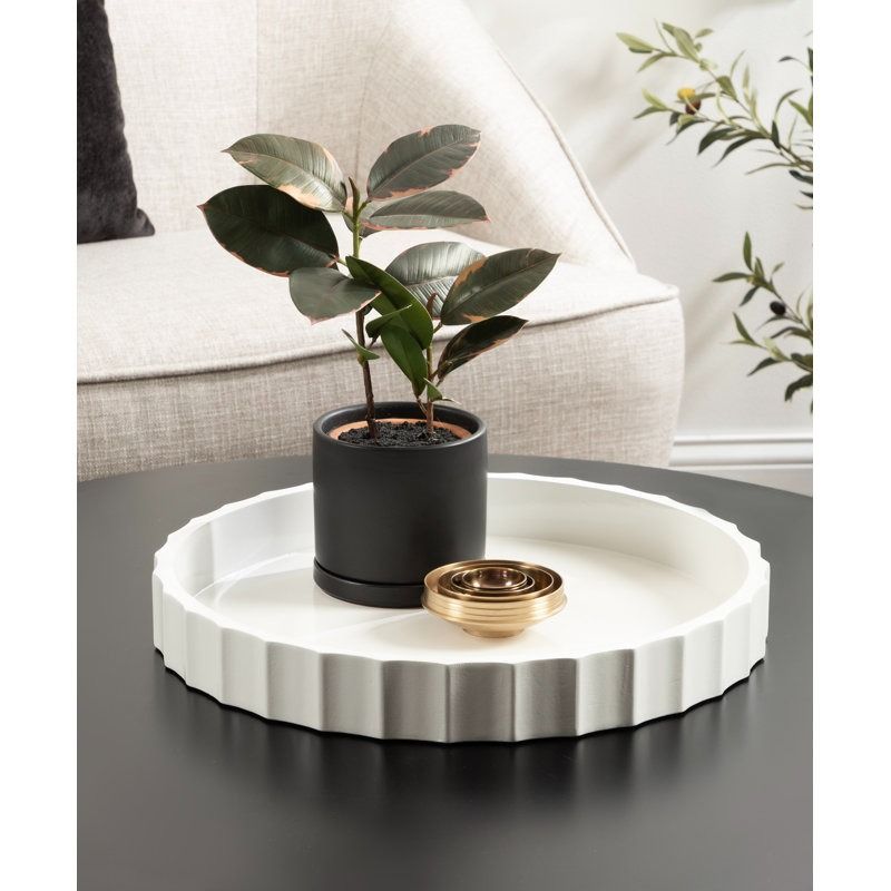 Montara Fluted Round Serving Tray thumbnail 2
