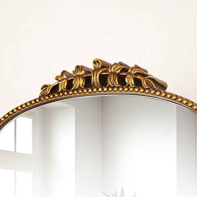 Rudney Arch Gold Full Length Floor Mirror Baroque Decor thumbnail 5