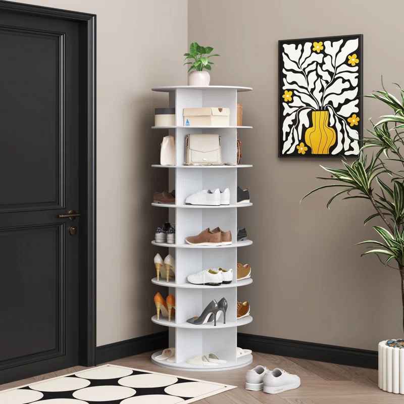 28 Pair Rotating Shoe Rack thumbnail 4