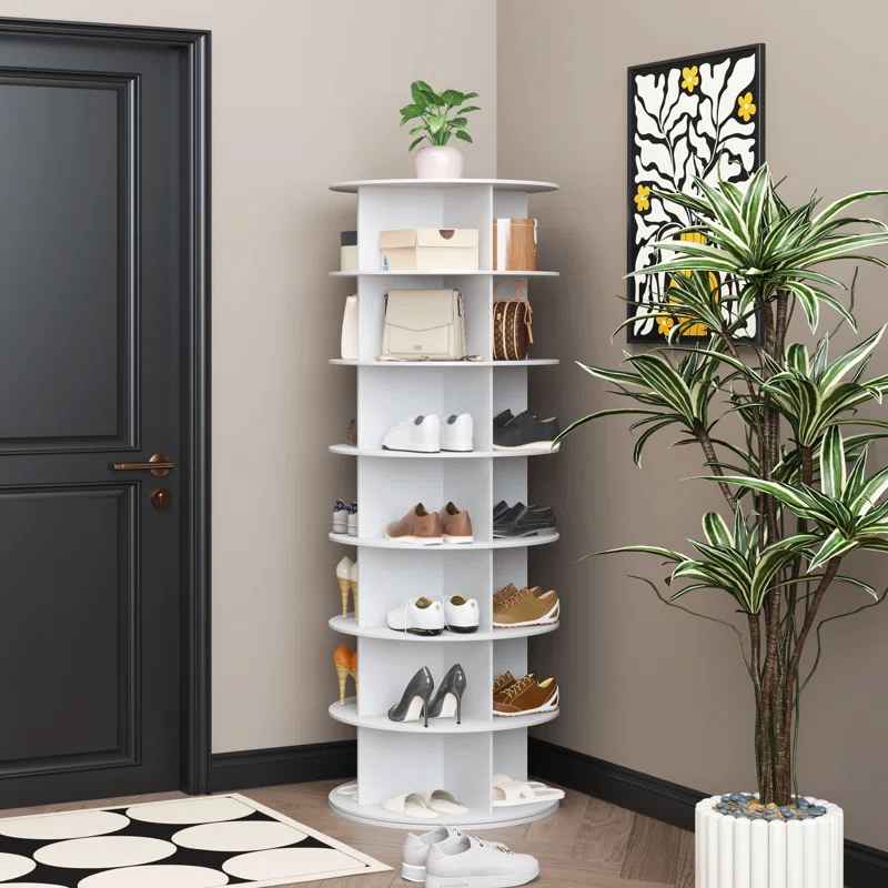 28 Pair Rotating Shoe Rack thumbnail 7