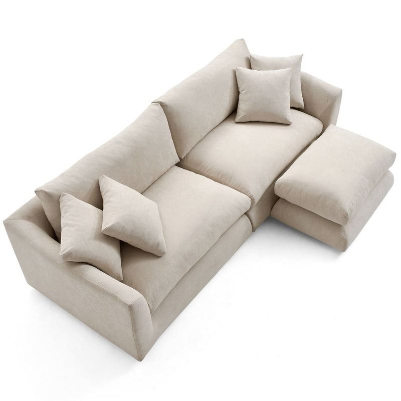 Feathers Sofa Ottoman thumbnail 2