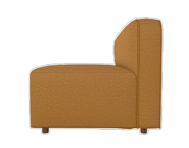 Build your own Logan Armless Chair thumbnail 3