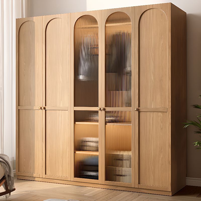 Sepia Timber Modish Cabinet Armoire thumbnail 4