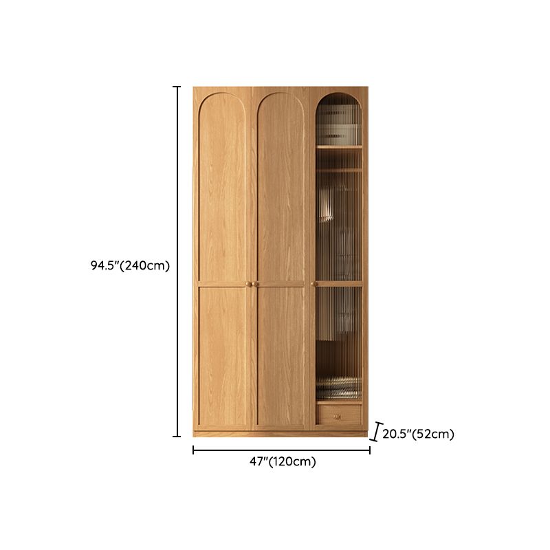 Sepia Timber Modish Cabinet Armoire thumbnail 6