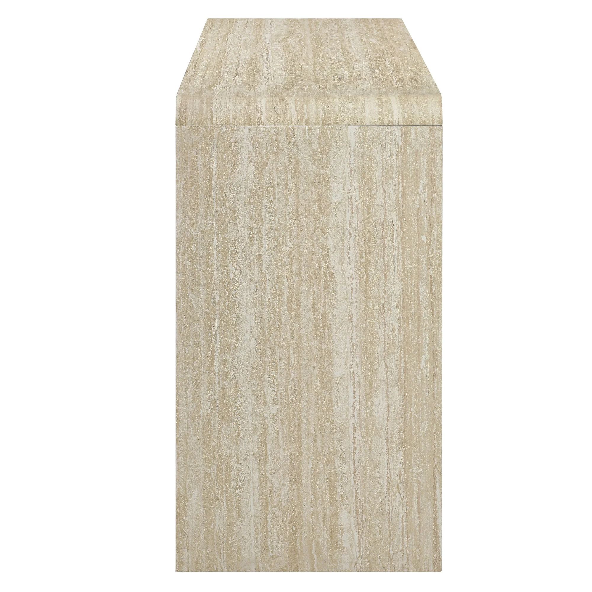 Curie 61" Travertine Sideboard thumbnail 4