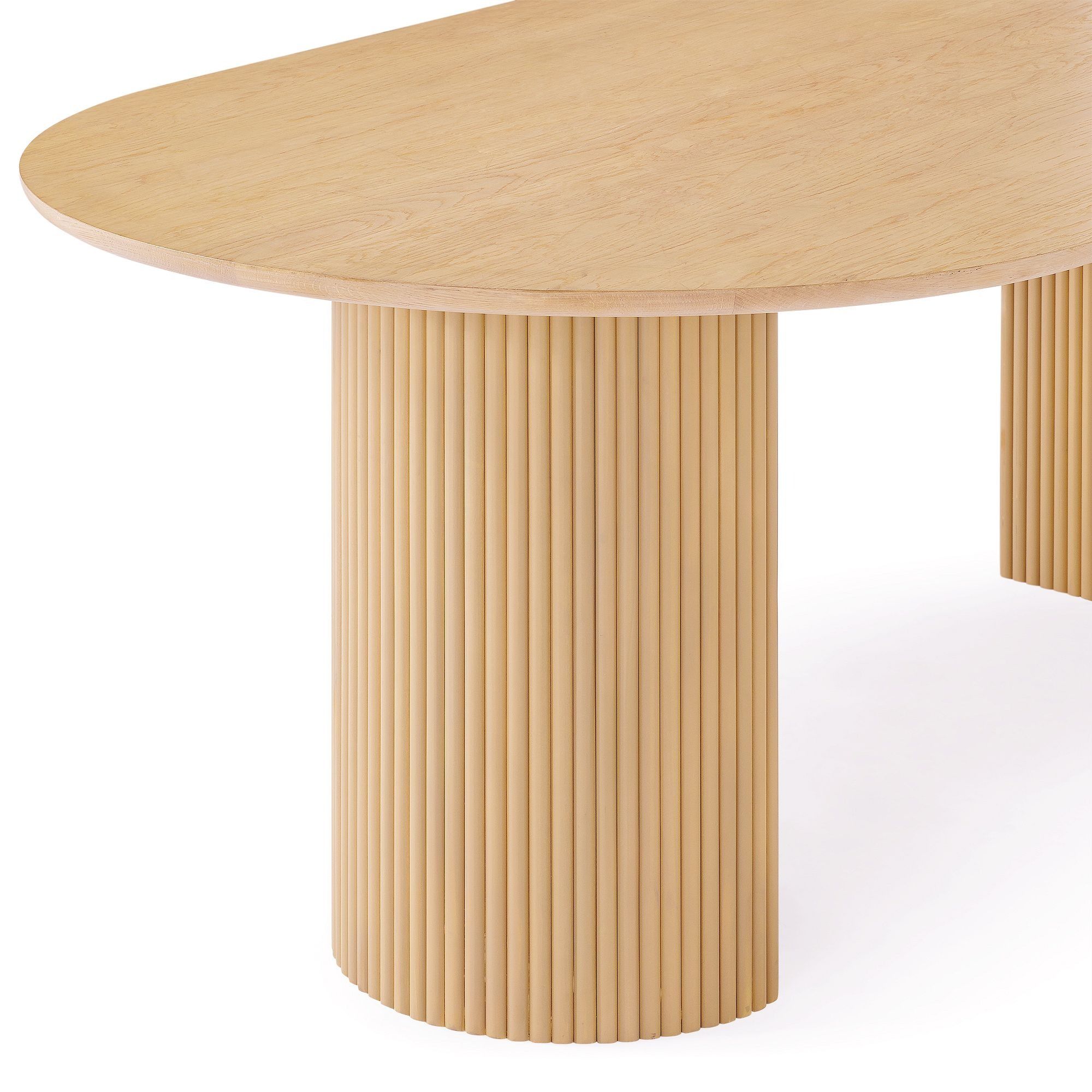 Ellington Oval Pedestal Dining Table 86 thumbnail 5