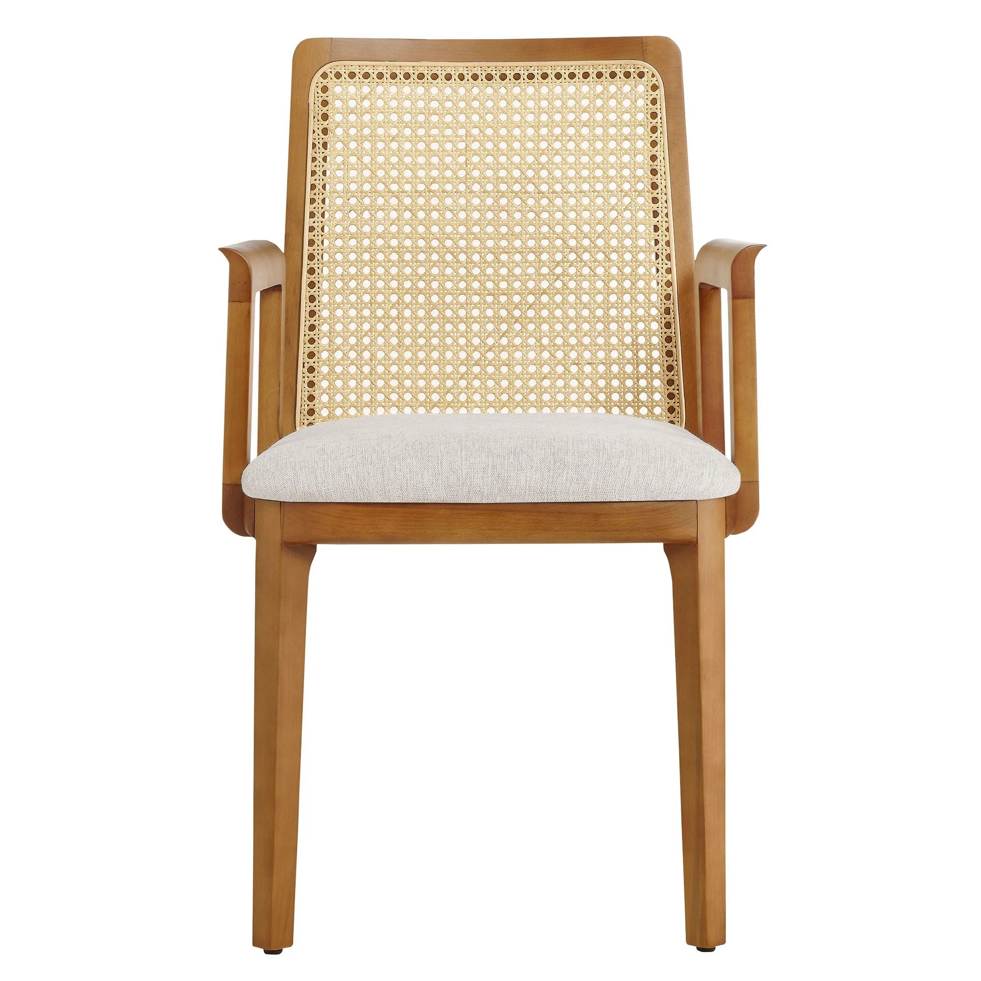 Cana Honey and Ivory Dining Armchair thumbnail 3