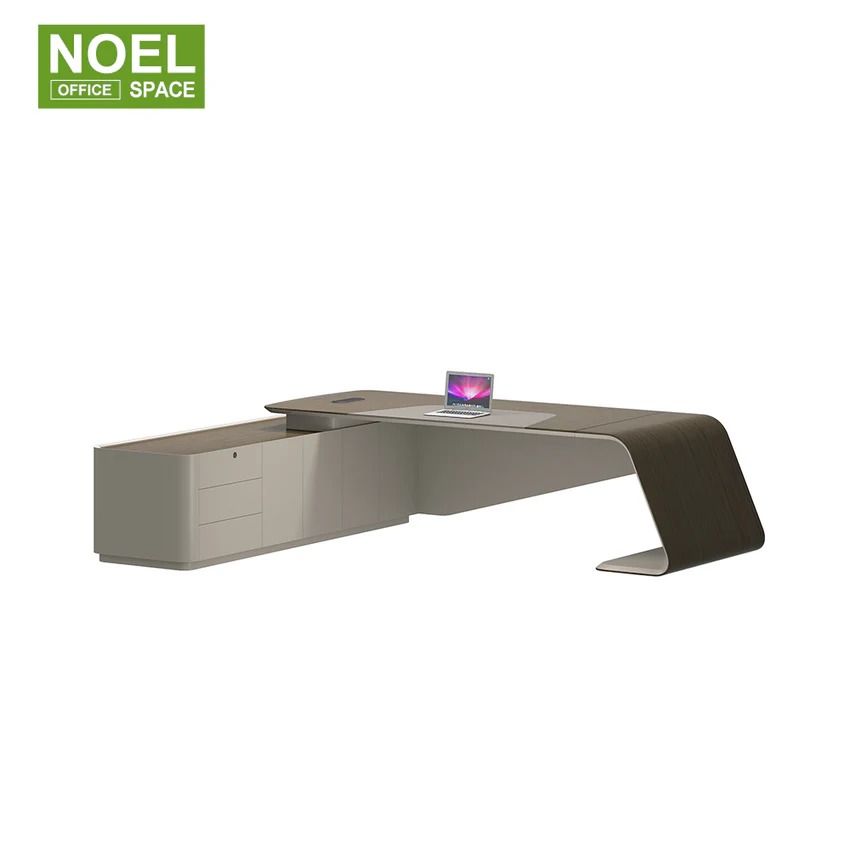 L Modern Customizable Executive Desk thumbnail 2