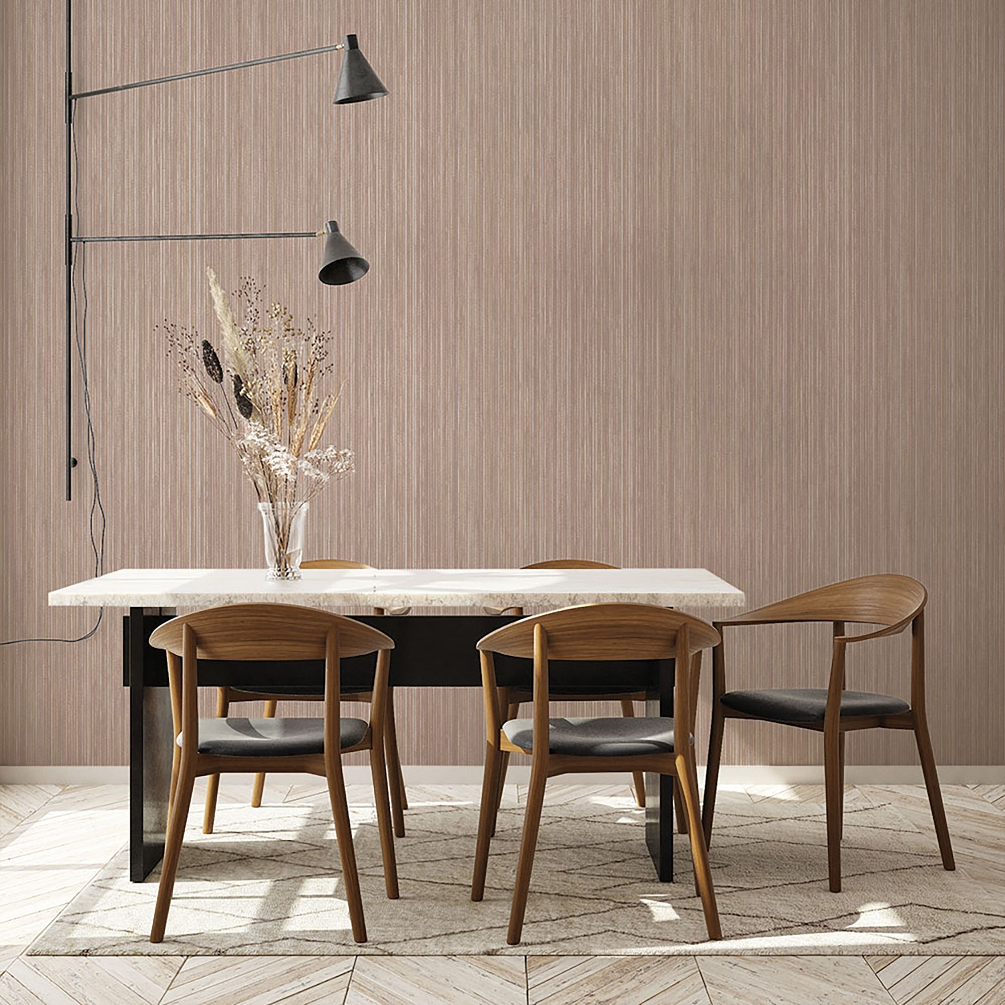 Grasscloth Peel & Stick Wallpaper thumbnail 4