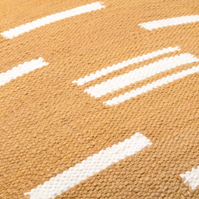 Chanterelle Embroidered Cotton Throw Pillow thumbnail 2