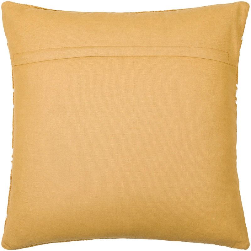 Chanterelle Embroidered Cotton Throw Pillow thumbnail 4