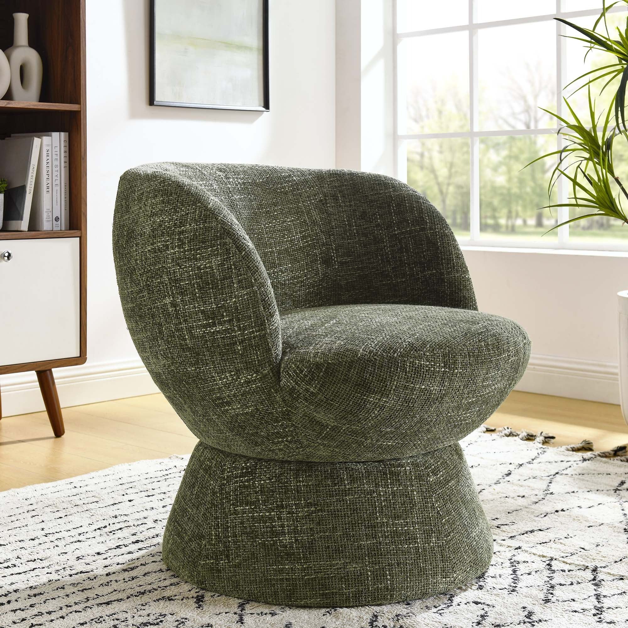 Cena Swivel Chair - Basil thumbnail 2