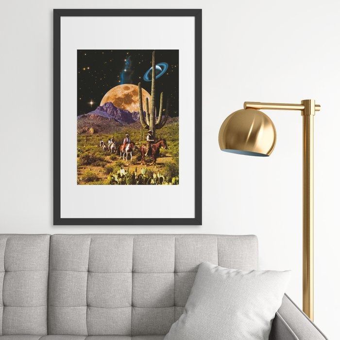 Space Cowboys Framed Art Print thumbnail 2