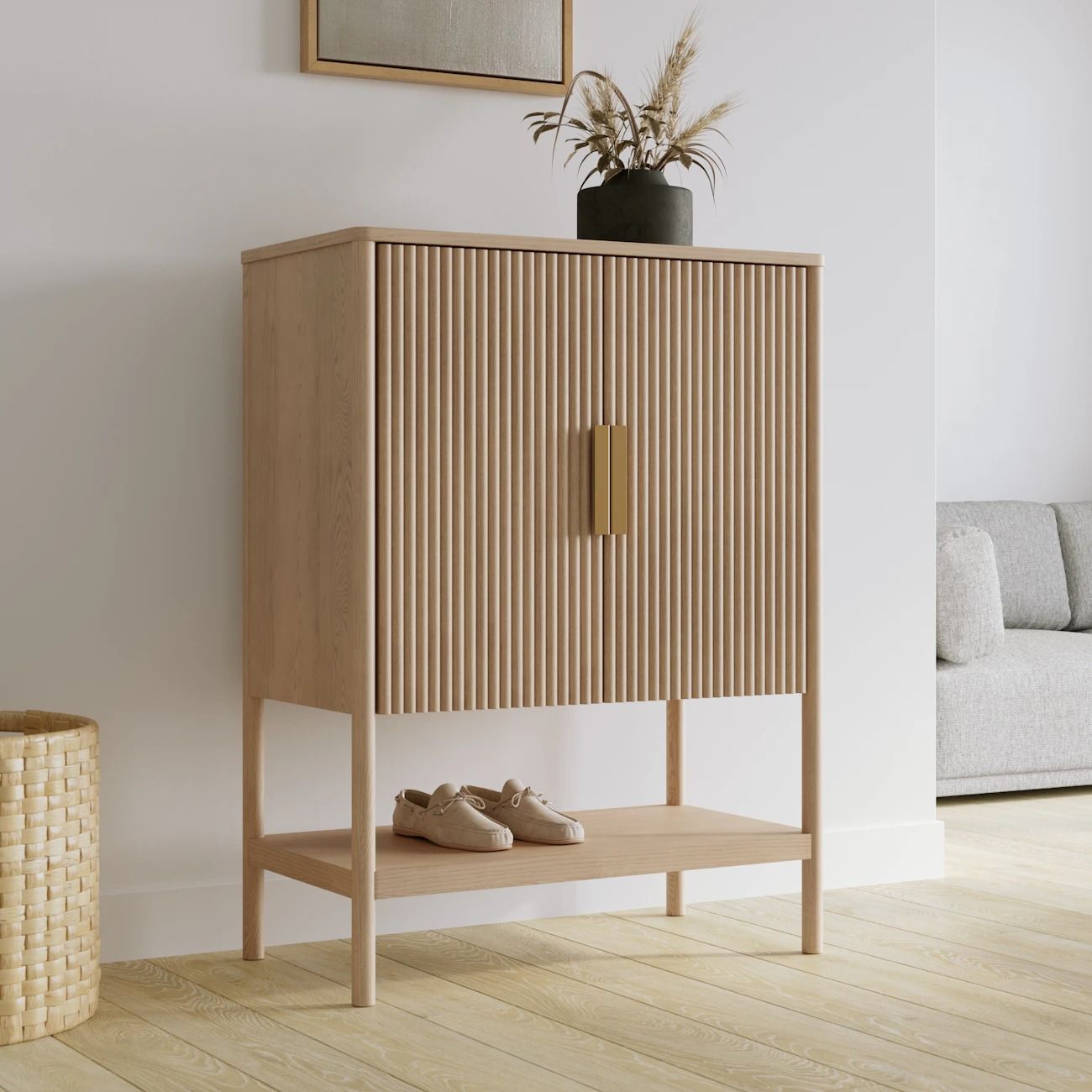 Liv White Oak Cabinet thumbnail 2