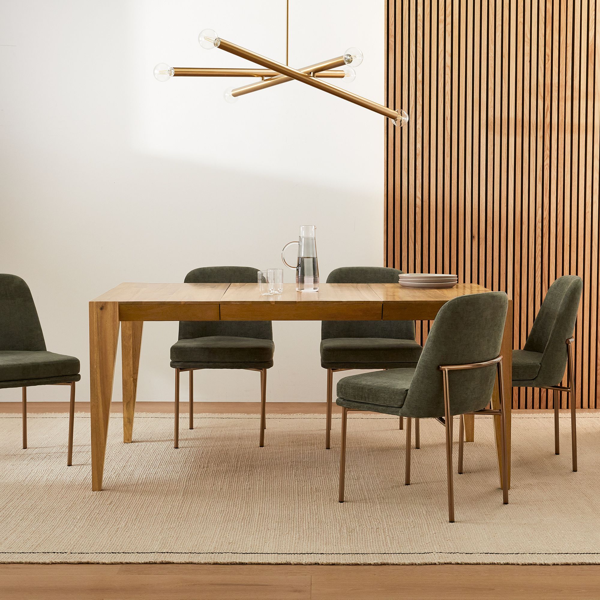 Anderson Solid Wood Expandable Dining Table thumbnail 2