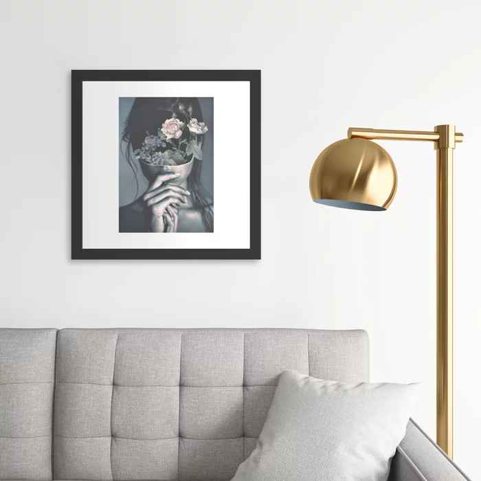 Inner Garden Framed Art Print-20"x20" thumbnail 2