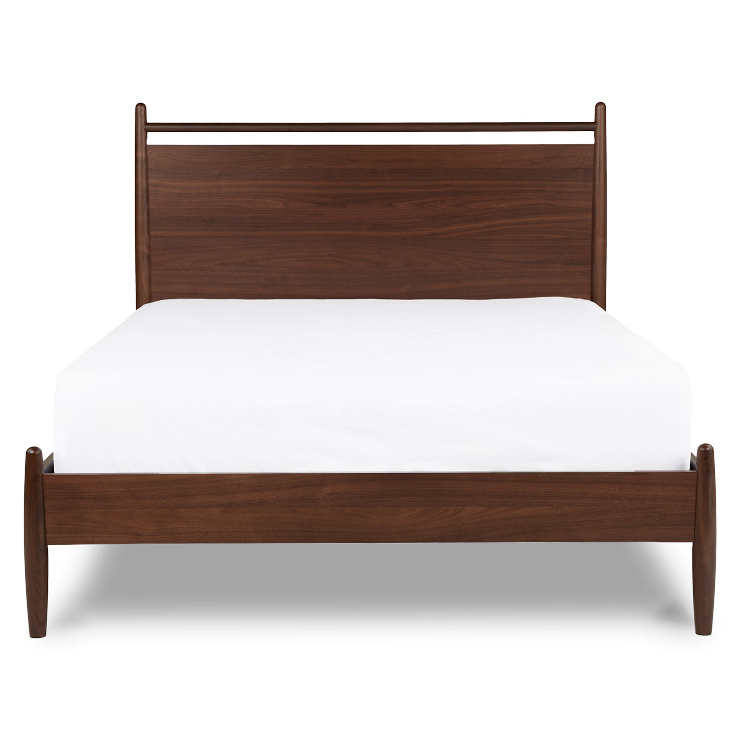 Lenia Panel Walnut Full Bed-Full thumbnail 3